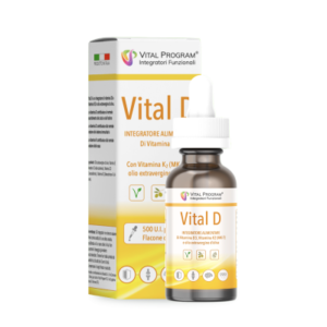 vital D Integratore alimentare di Vitamina D3+K2